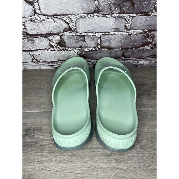 Hoka Ora Recovery Slides 3 Mist Green Trellis Slides Sandals Men Sz 12M US/45EU - Picture 7 of 16